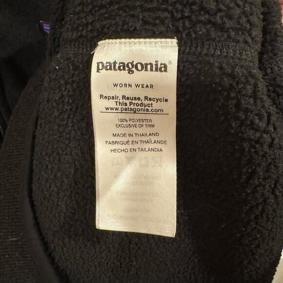 Patagonia Men's Better Sweater 1/4-Zip Fleece In Black Size Medium - Picture 6 of 10